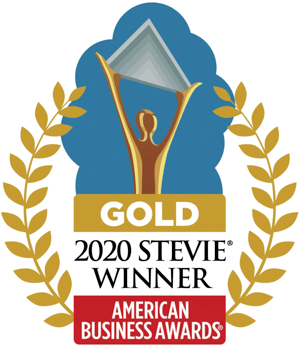 Gold Stevie Award Image